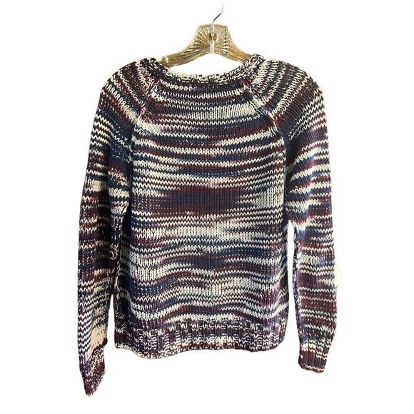 True Religion Chunky crocheted Cotton Sweater Sz XS - Picture 2 of 8